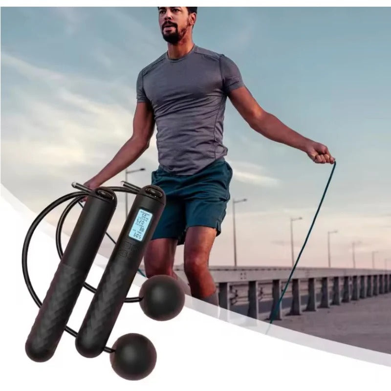 Corde à sauter avec compteur digital – Suivi précis des calories