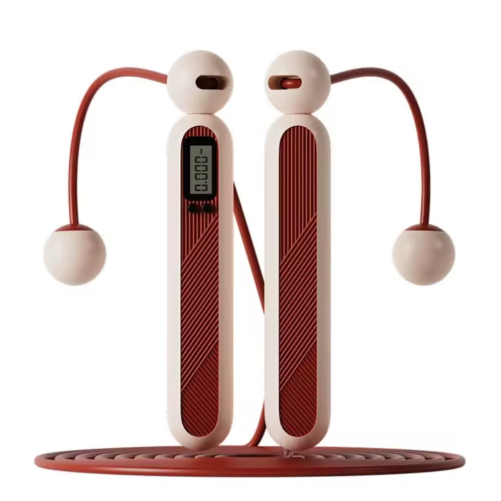 Corde à sauter sans fil rose – Fitness et plaisir pour filles