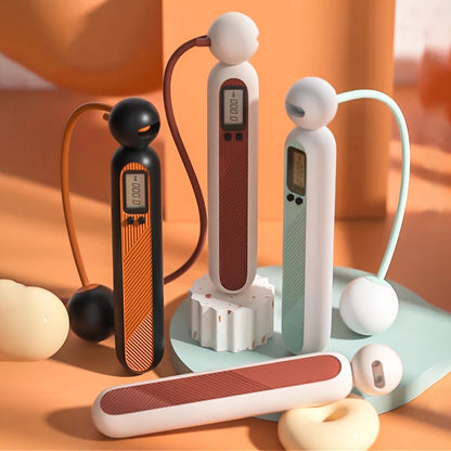 Counting Cordless Skipping Rope Sports Counting Skipping Rope Dual-Purpose Electronic Counting Skipping Rope